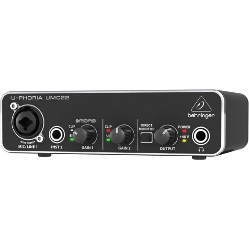 Interface audio USB Behringer U-Phoria UMC22