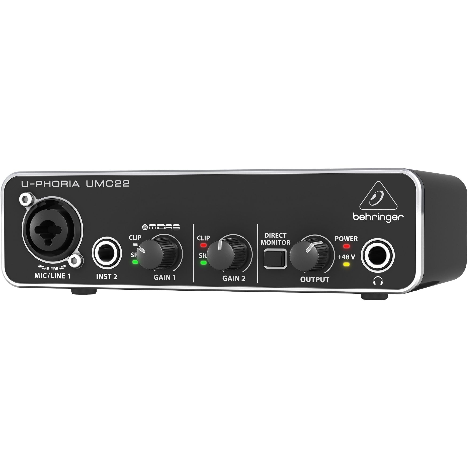 Behringer U-Phoria UMC22 USB Audio Interface
