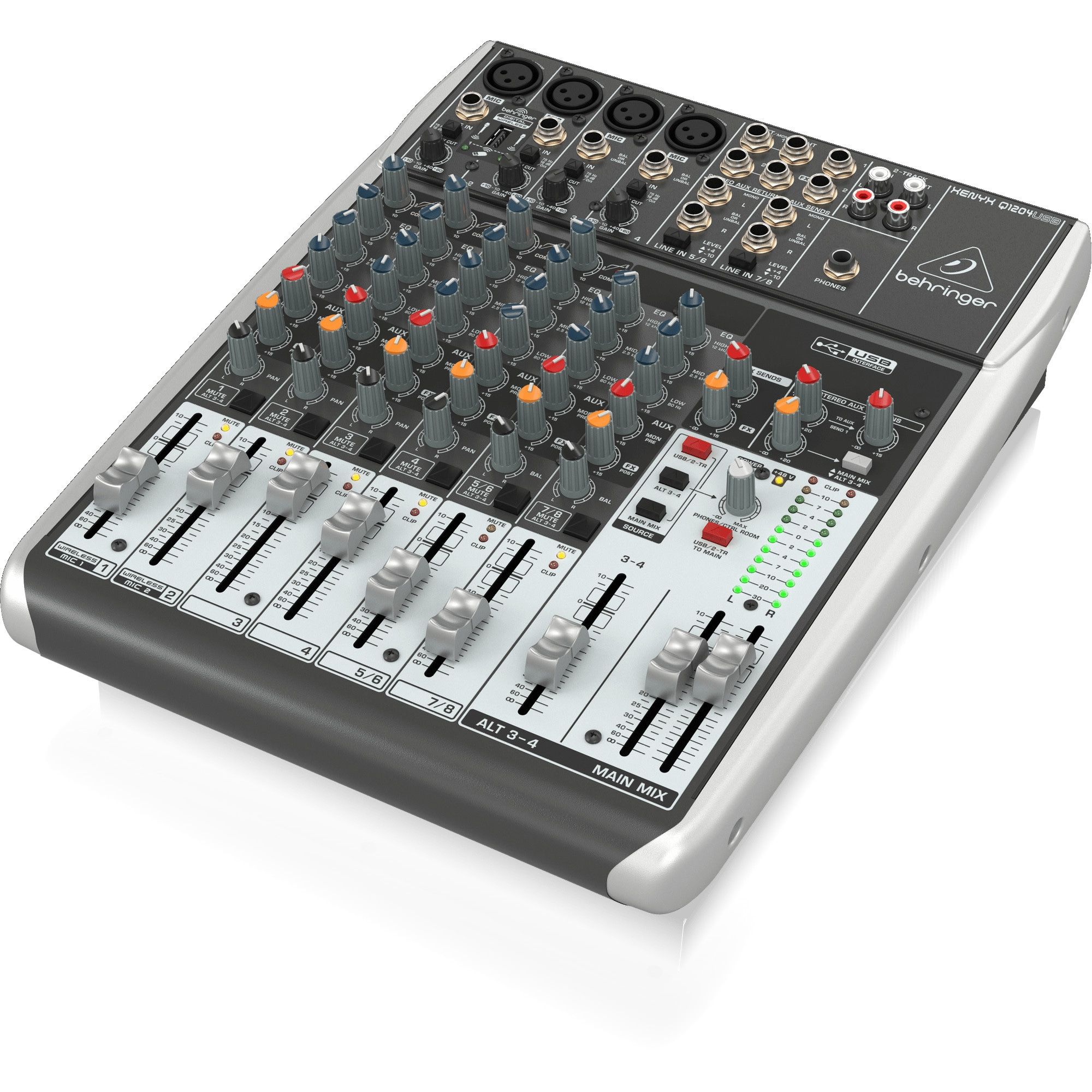 Behringer XENYX Q1204USB Compact Mixer