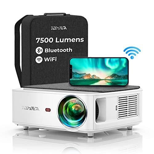 Proyector Yaber WiFi Bluetooth Full HD 1080P V6, 7500 lúmenes