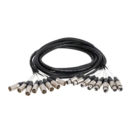 Devine 8x XLR-f to 8x XLR-m Multi-pair Cable 5m