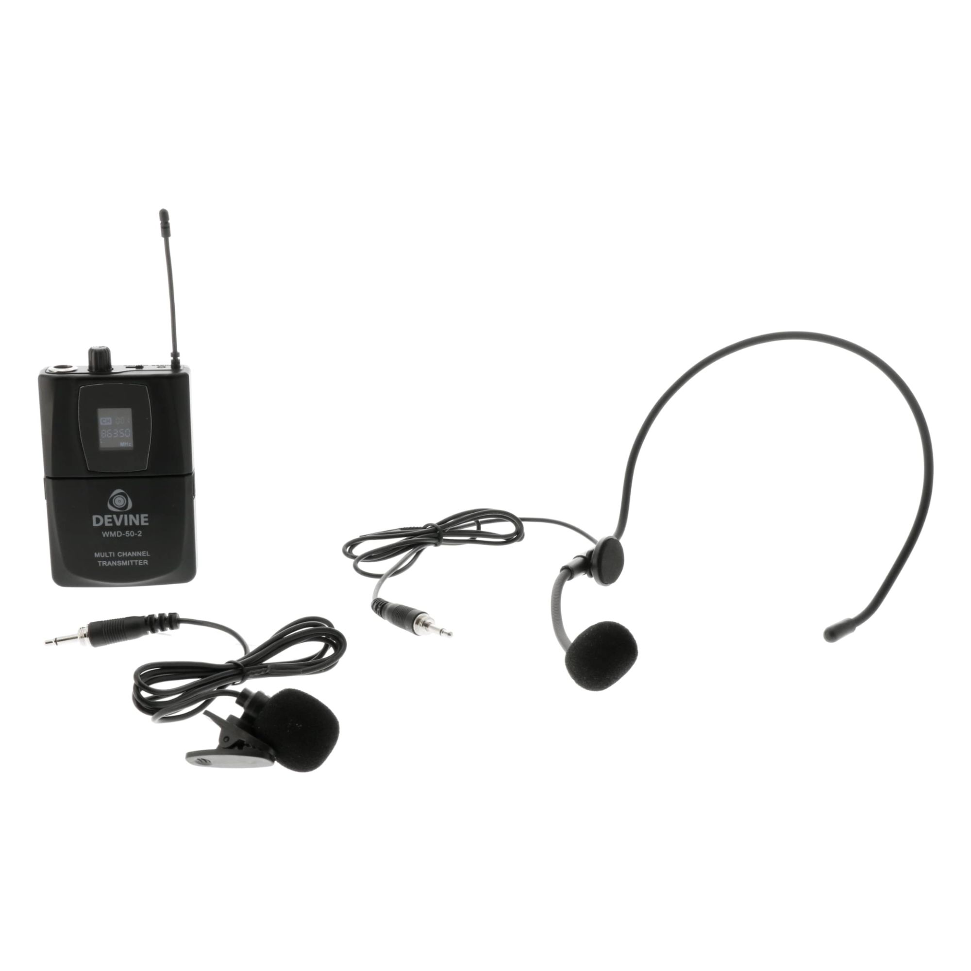 Devine WMD-50 Bodypack Set, 863.5 MHz