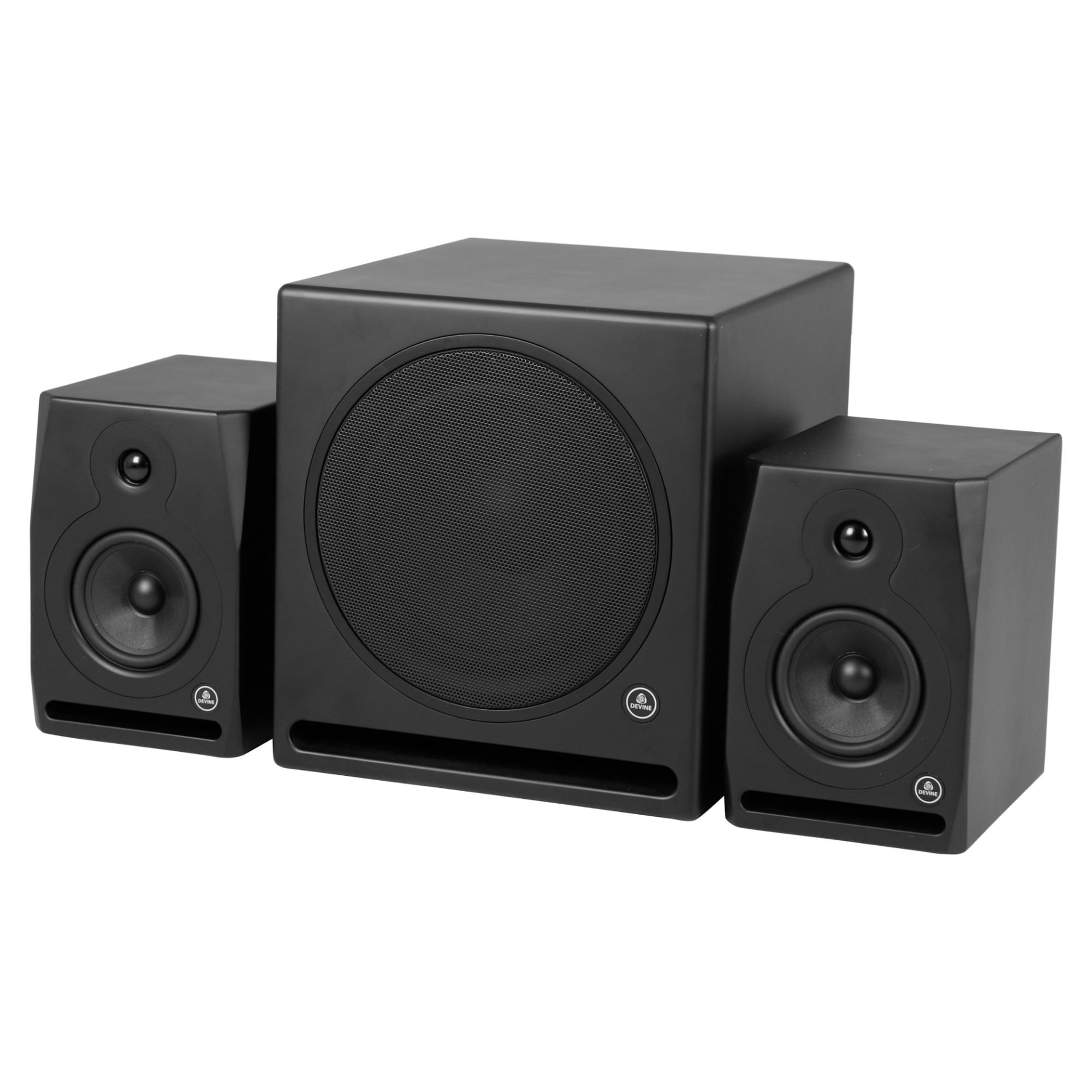 Par de subwoofers Devine RX-5A Negro (2x)