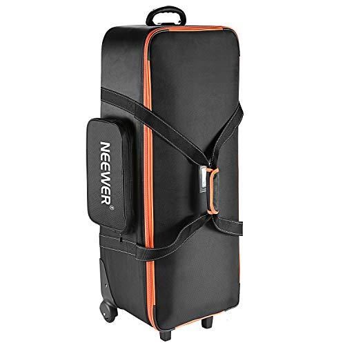 Neewer Rolling Tripod Camera Bag, 96x39x29cm with Padded Straps