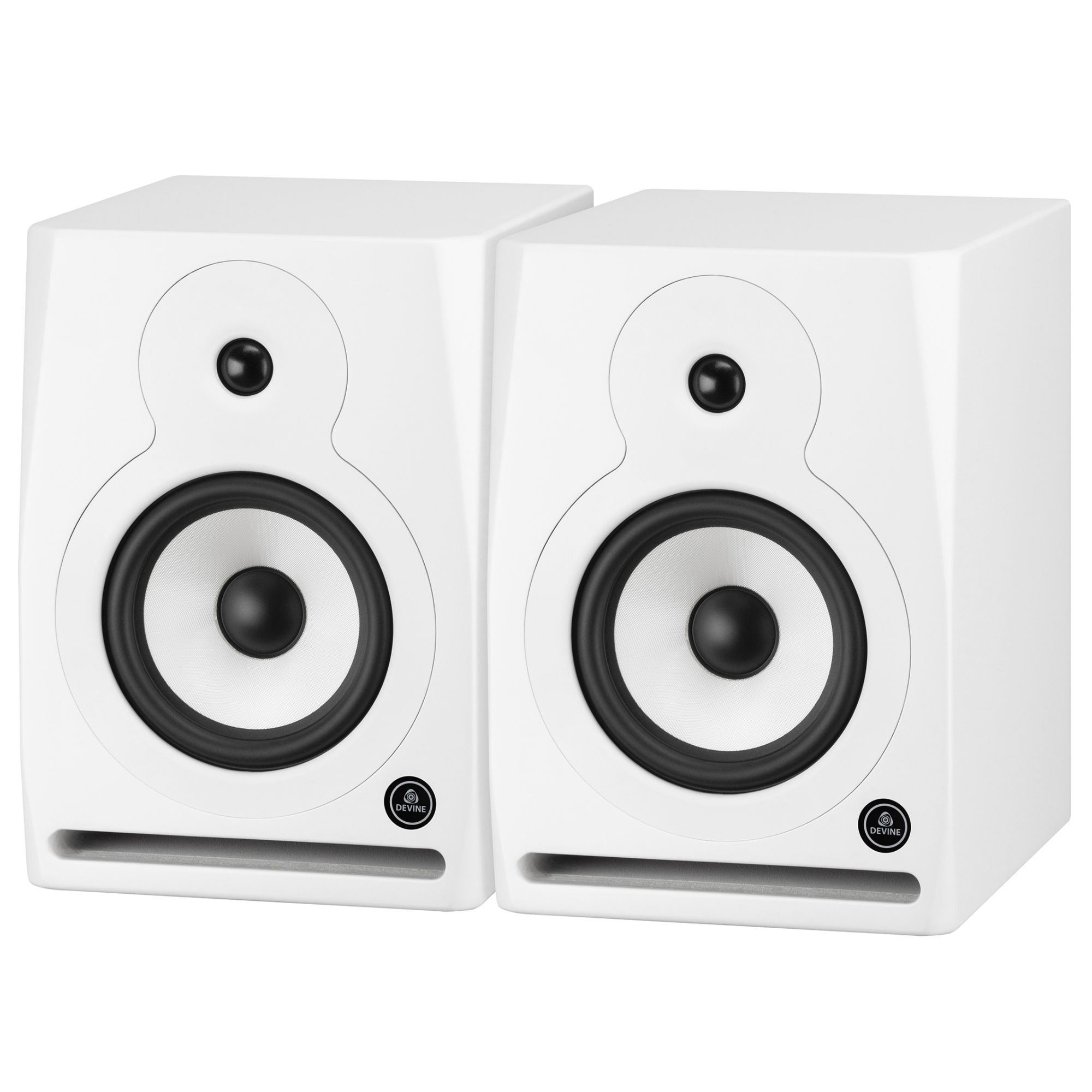 Conjunto de altavoces de monitoreo Devine RX-6A Blanco