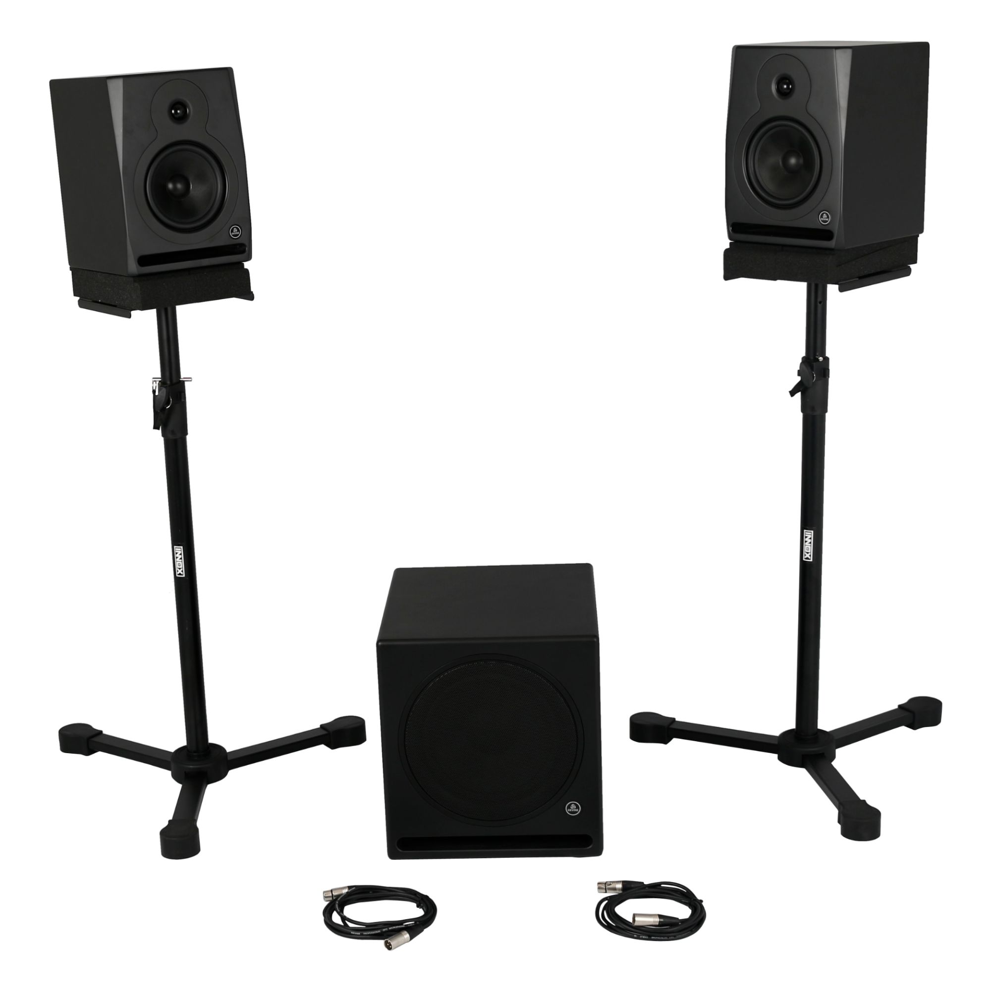 Kit Devine RX-6A Negro + Altavoces de Monitoreo Sub