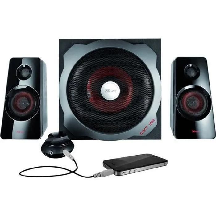 Trust GXT 38 Computer Speaker System - 2.1 Channel - 60 Watts