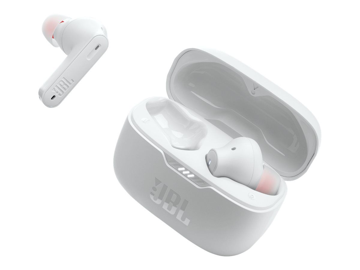 JBL TUNE 230NC - True Wireless Earbuds with Microphone - Bluetooth - Active Noise Cancellation - White