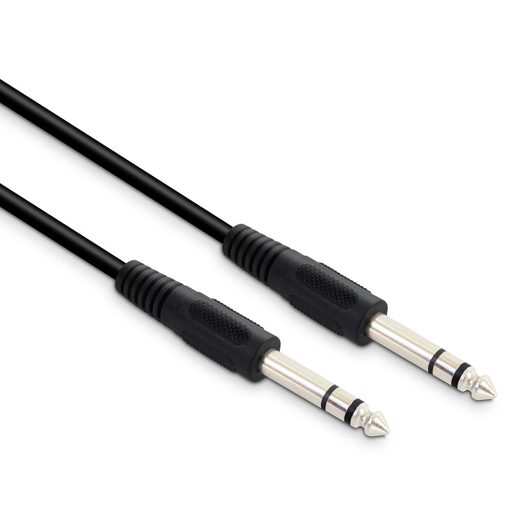 Metronic Stereo Audio Cable 6.35mm Male to Male, 3m