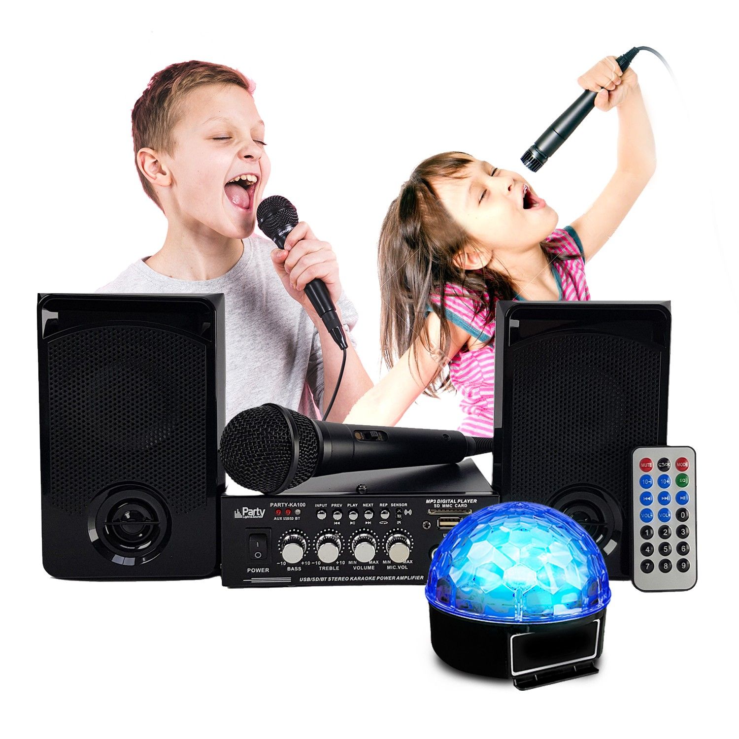 Festinight Party Karaoke Kit PARTY-KA100 with USB SD and Bluetooth