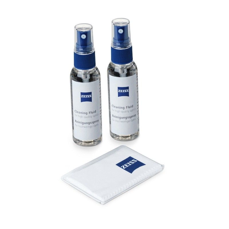 ZEISS 2X 60ml Cleaning Spray + Microfibre Cloth