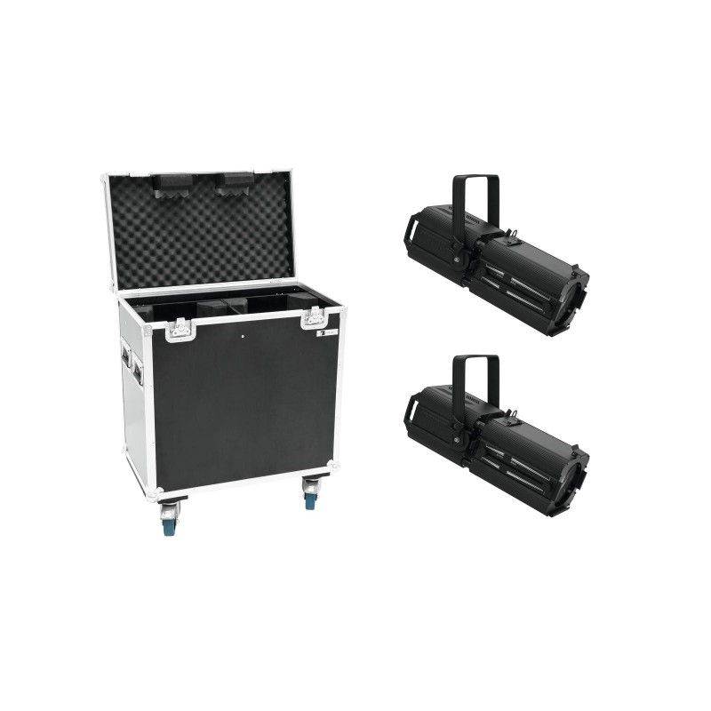 Eurolite 2x LED PFE-100 RGBW Lighting Set with Case