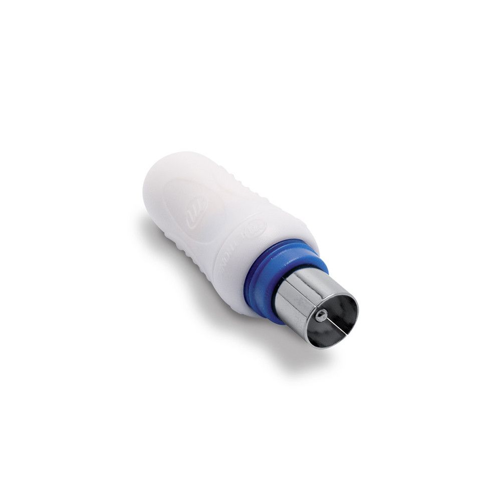 Metronic Armored TV Plug 9.52mm - White