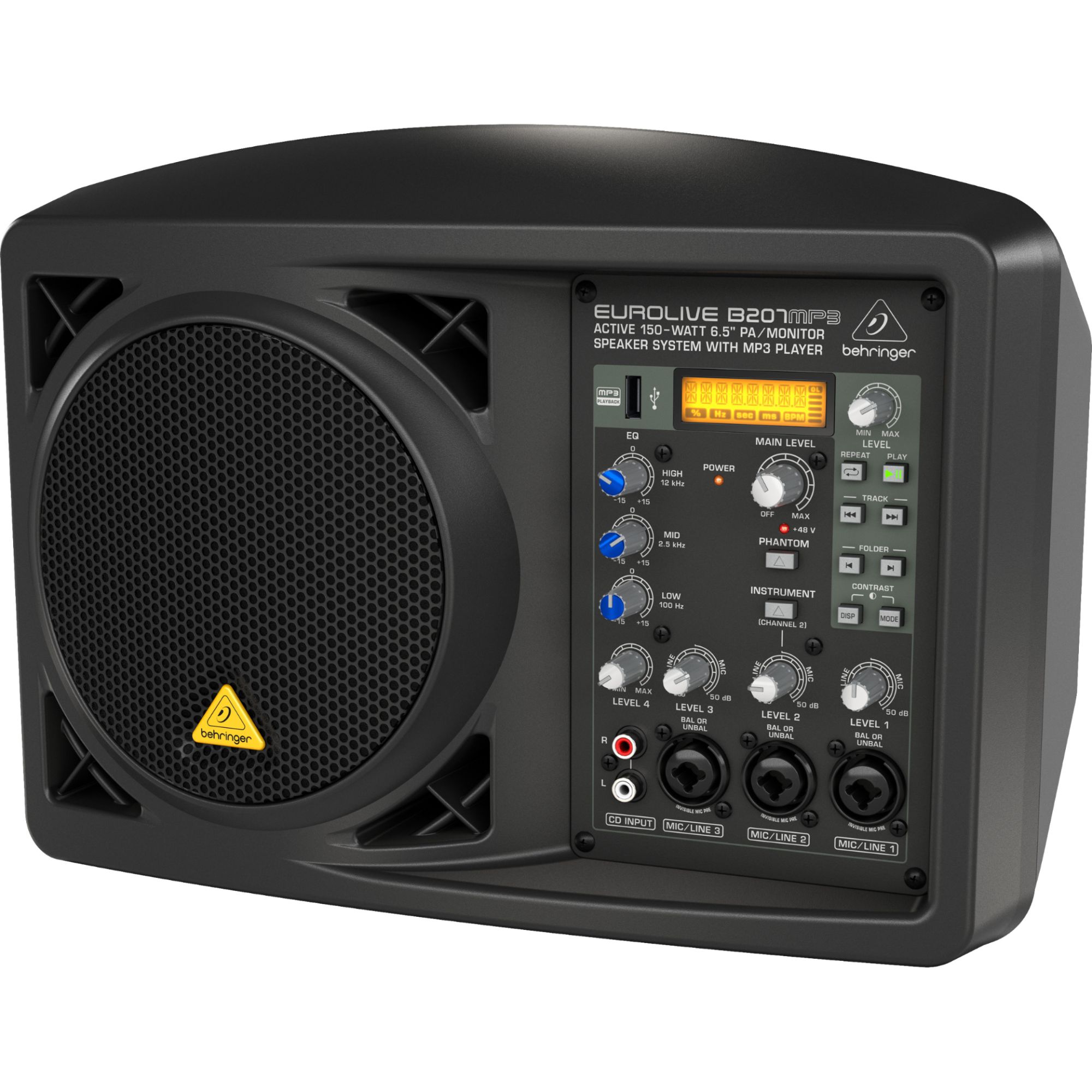 Behringer EUROLIVE B207MP3 Active Speaker