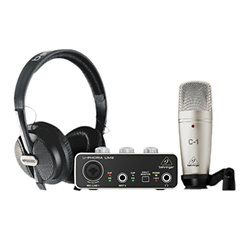 Behringer U-Phoria Studio Recording Pack