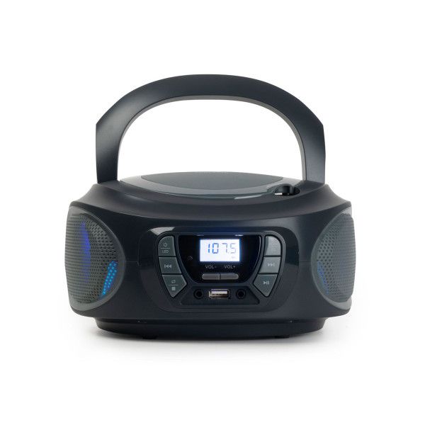 Fonestar Boom-One-G Portable CD Player, Grey