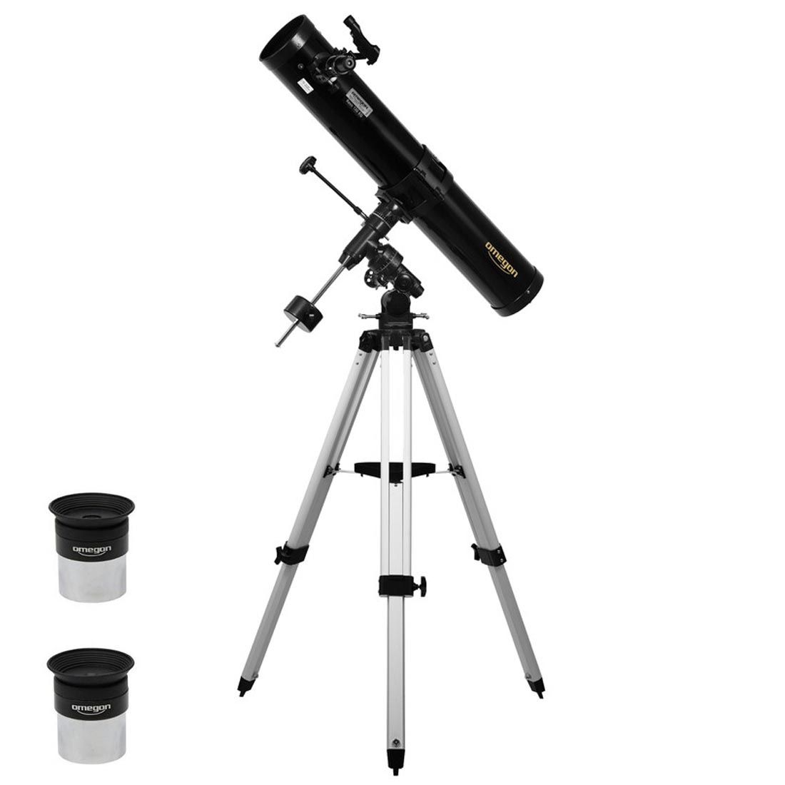 Omegon 130/920 Telescope + Type C Equatorial Mount + Eyepieces