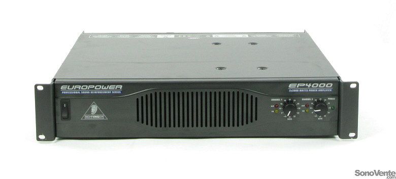 Behringer EP4000, caja de conexión profesional de 4 canales