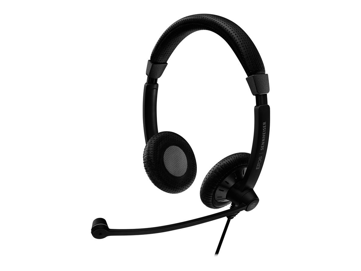 EPOS SC75 USB MS - Headset, Over-ear, Wired, USB, 3.5mm Jack - Black
