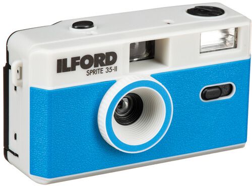 Ilford Sprite 35-II Silver and Blue