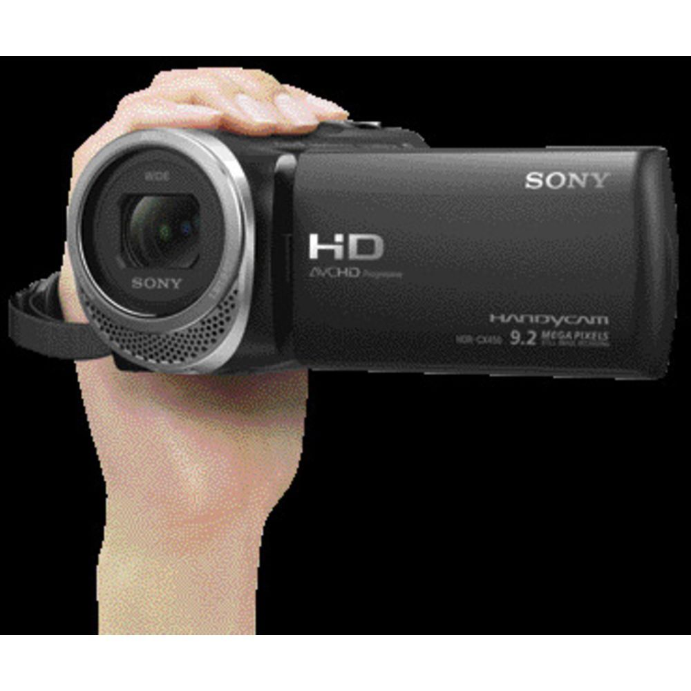Sony Handycam HDR-CX450 - 1080p Camcorder - 2.29MP, 30x Optical Zoom, Carl Zeiss Lens