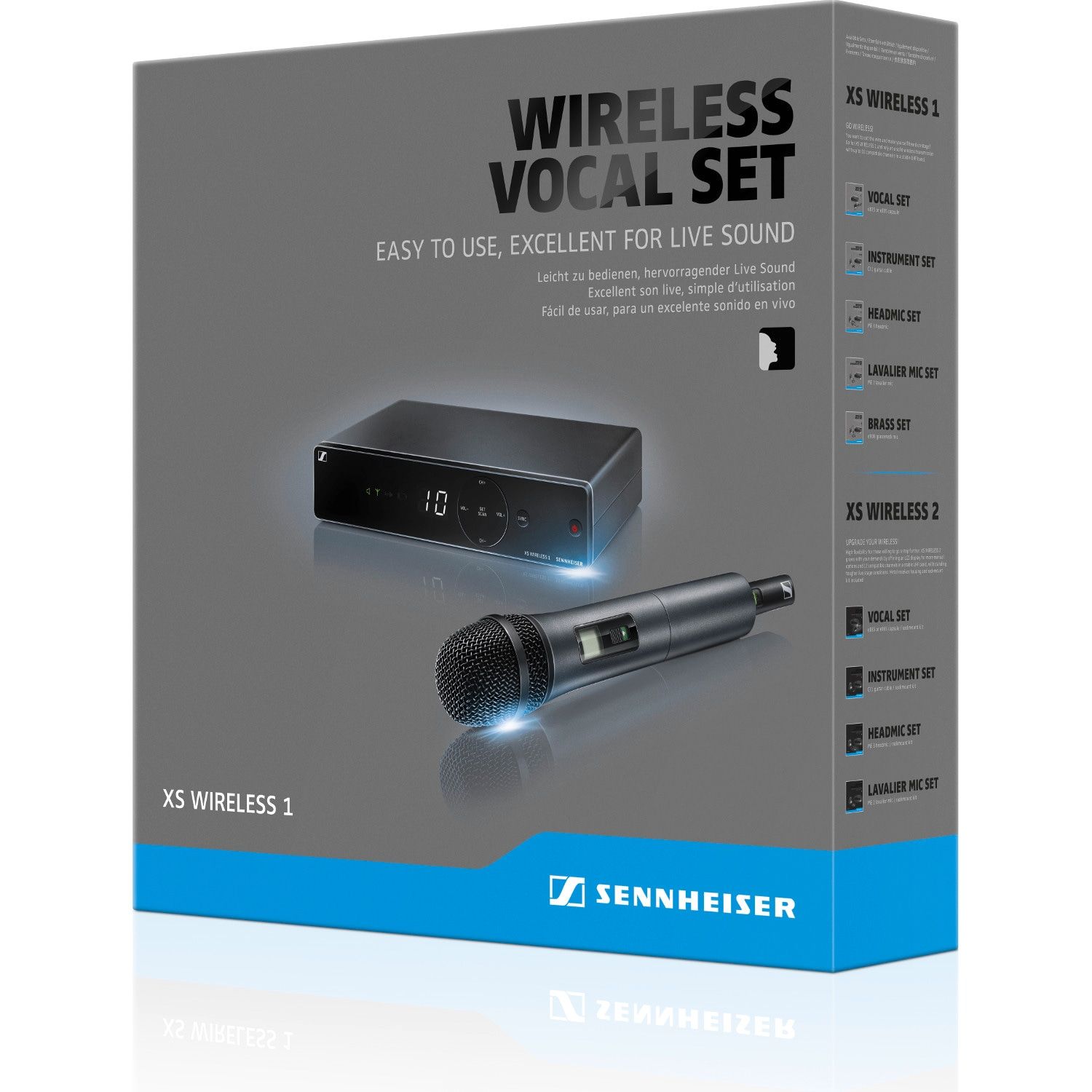 Sennheiser XSW 1-825 Wireless Vocal Microphone System
