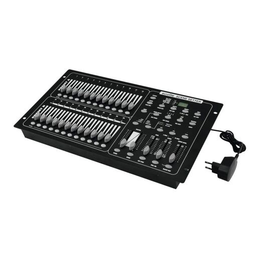 Contrôleur Eurolite Scene Setter DMX (Taille : 1U, Couleur : Noir, Capacité : N/A)