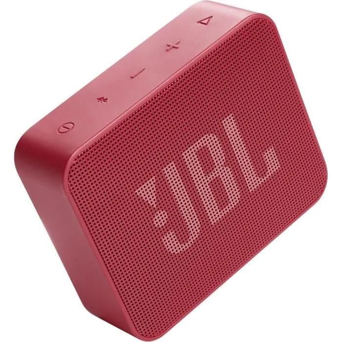 JBL Go Essential - Haut-parleur - pour utilisation mobile - sans fil - Bluetooth - 3.1 watt - rouge