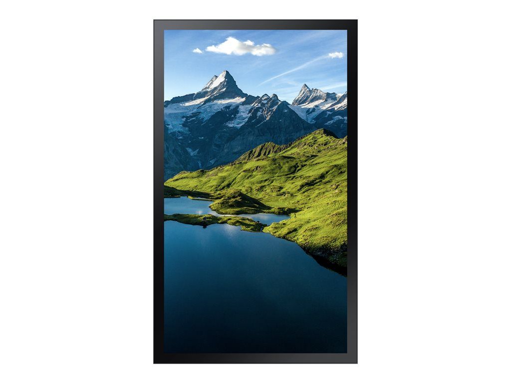 Samsung OH75A - 75" - OHA Series LED Backlit LCD Outdoor Display - Full Sunlight - Tizen OS - 4K UHD (2160p) 3840 x 2160 - Direct LED - Black