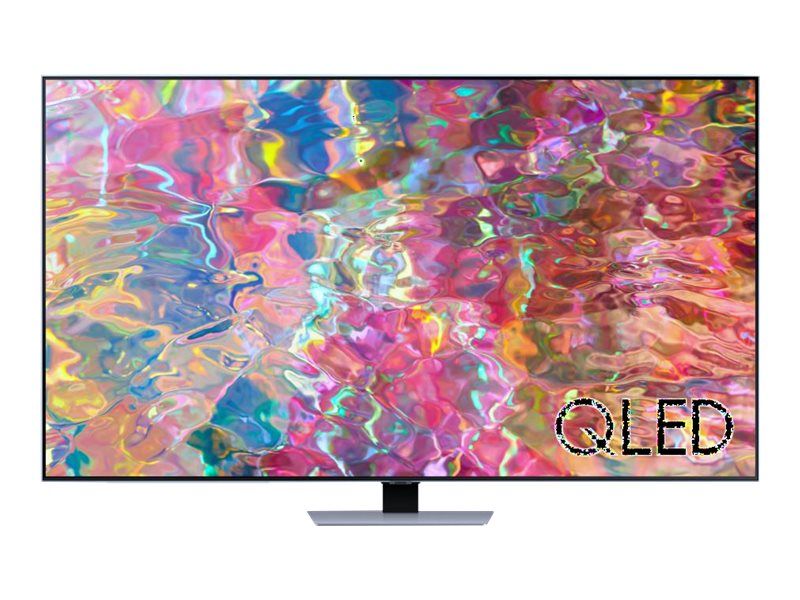 Samsung QE65Q82BAT - 65-inch LED LCD TV - QLED - Smart TV - Tizen OS - 4K UHD (2160p) 3840 x 2160 - HDR - Quantum Dot - Silver