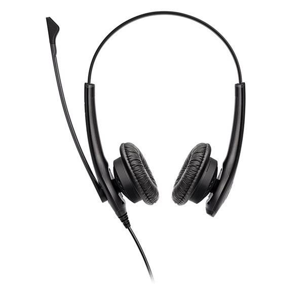 Jabra BIZ 1100 USB Duo Headset - Black - University Edition, Certified for Microsoft Teams and Zoom