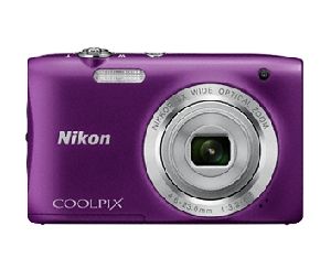 Nikon COOLPIX S2900 Purple Line Art Camera