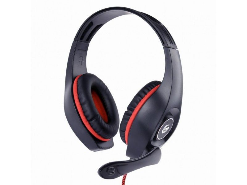 GMB Gaming Headset - Arc Type - Black and Red - GHS-05-R