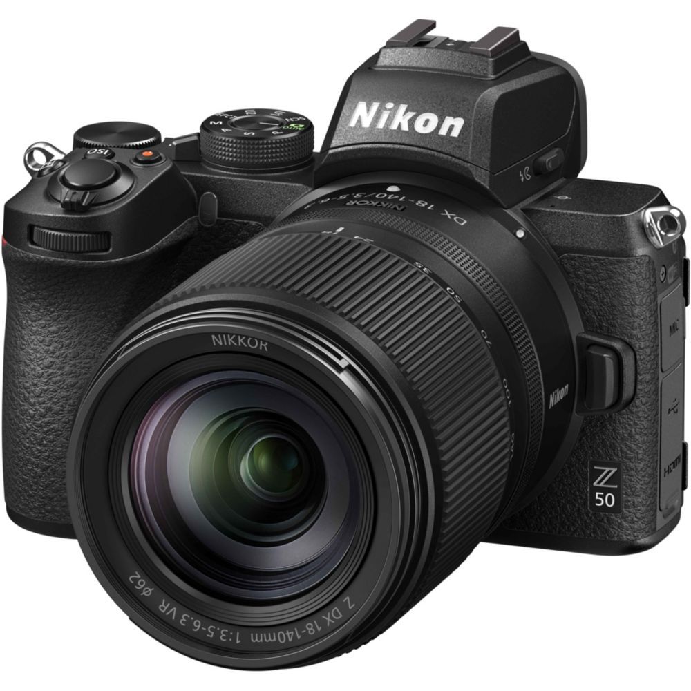 Nikon Z50 Hybrid Camera Kit with Z DX 18-140mm VR Lens