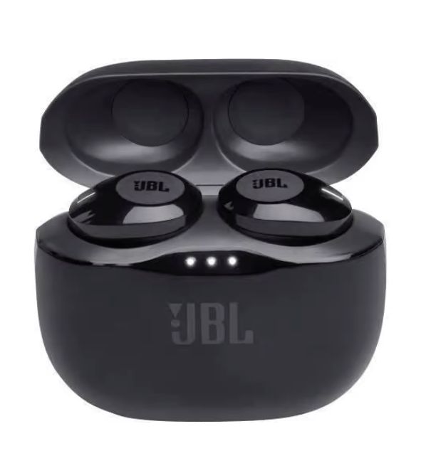 JBL Tune 120 TWS Bluetooth Headphones, Black, A+