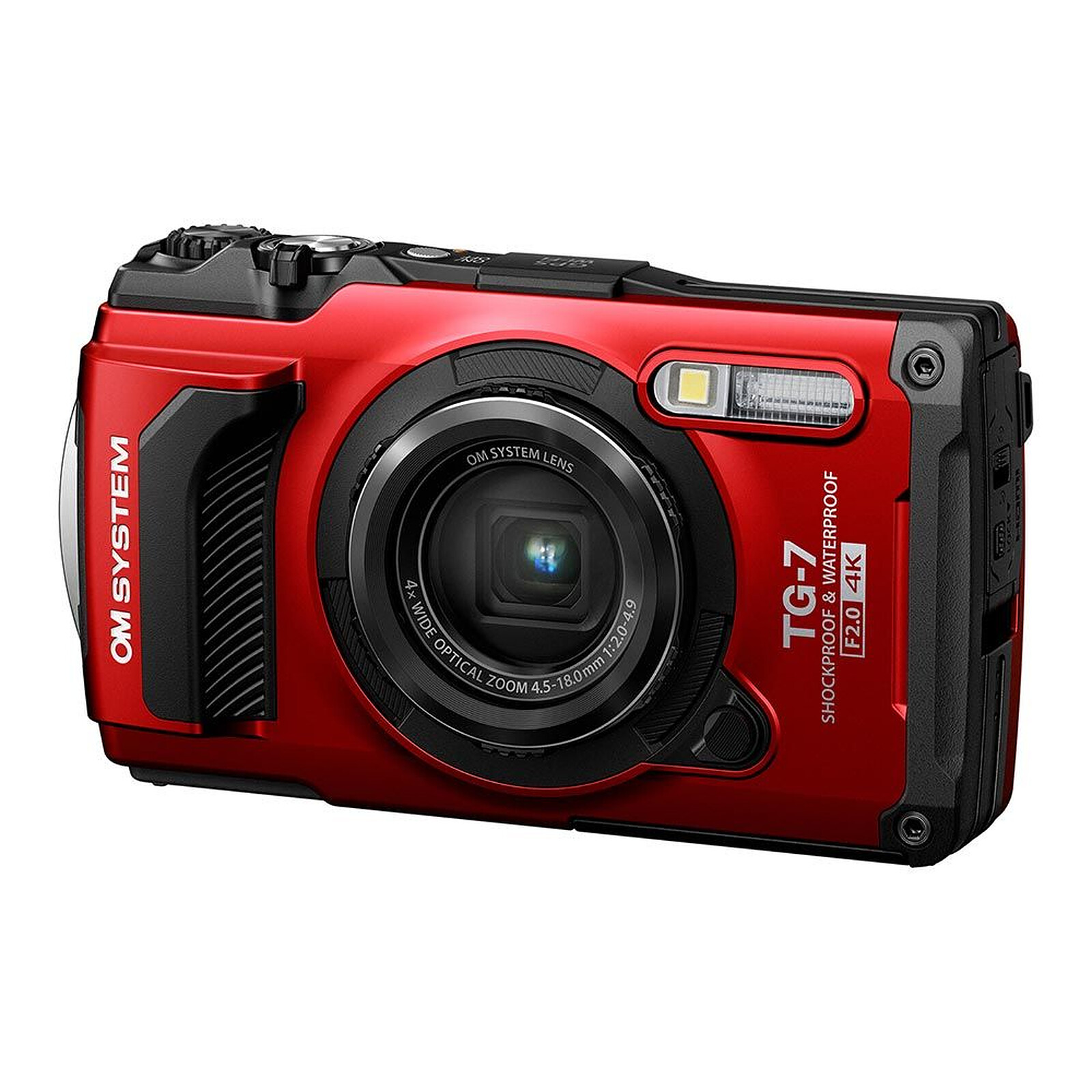 OM System TG-7 Red Camera