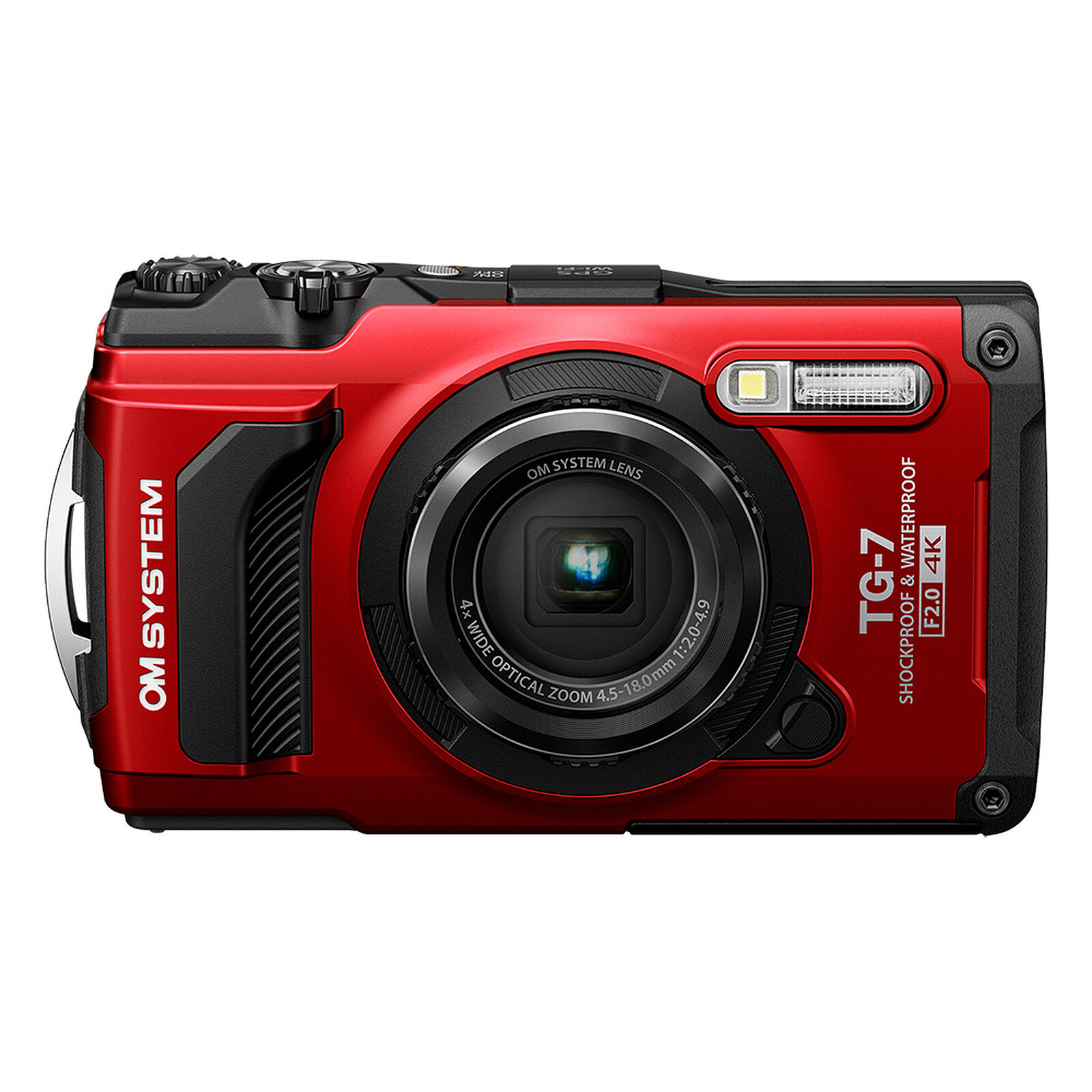 OM System TG-7 Red Camera