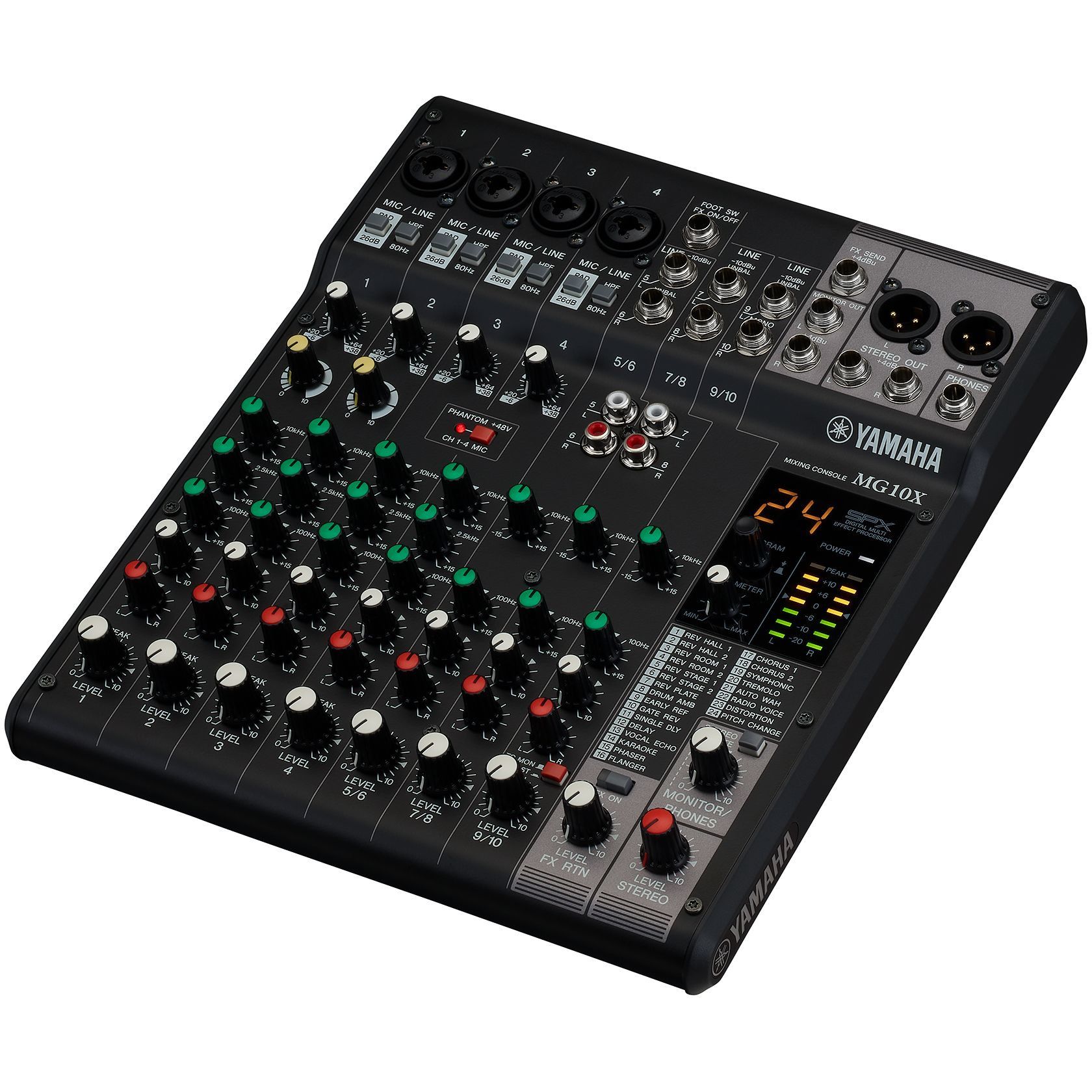 Yamaha MG10X 10-Channel Analog Mixer