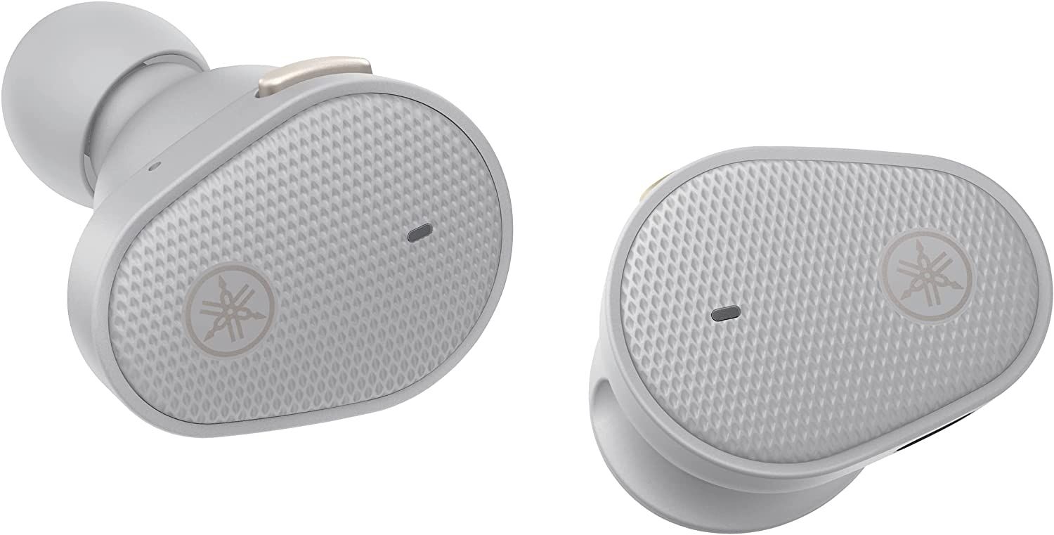 Yamaha TW-E5B True Wireless Earbuds, Grey