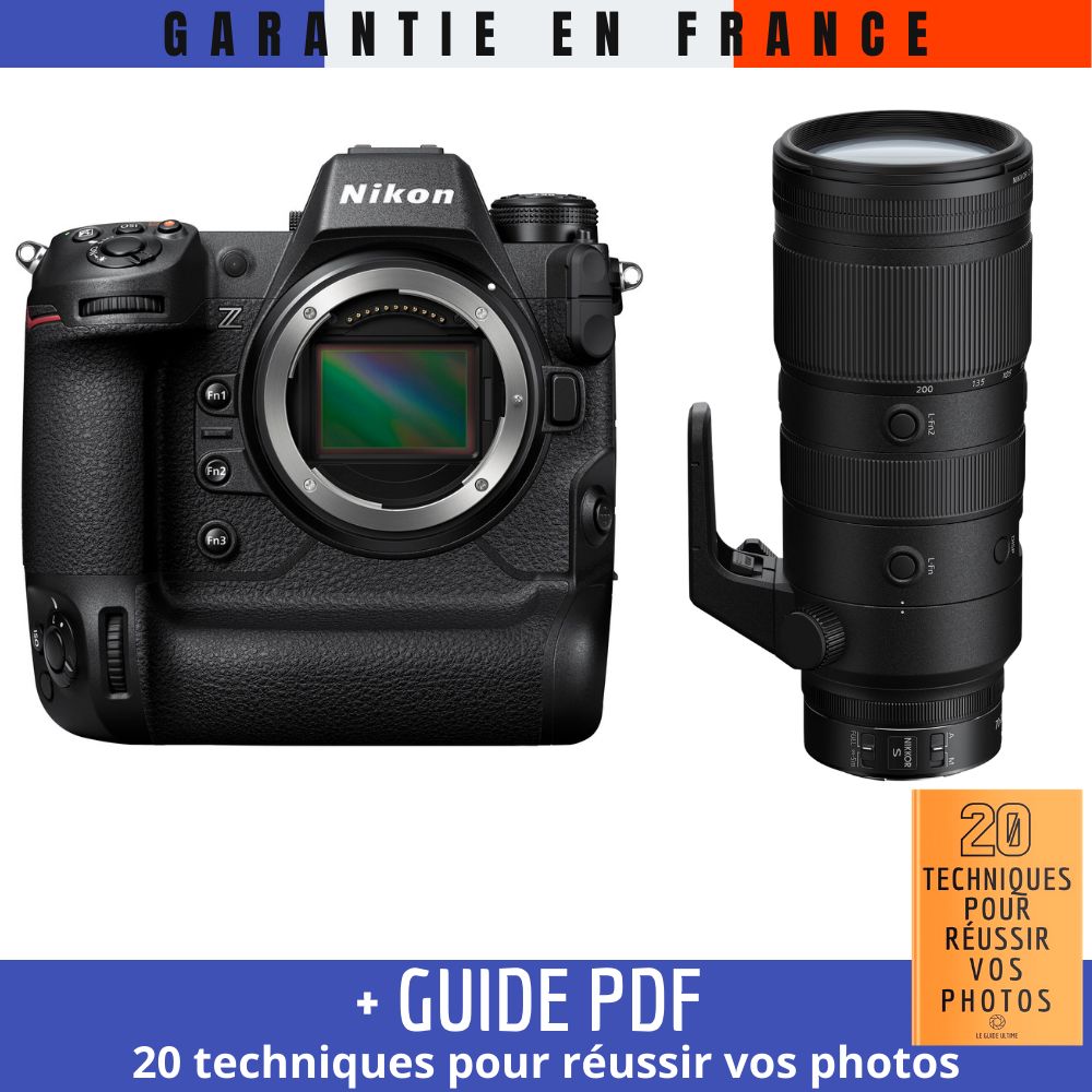 Nikon Z9 + Z 70-200mm f/2.8 VR S Kit with '20 Techniques to Succeed in Your Photos' Guide
