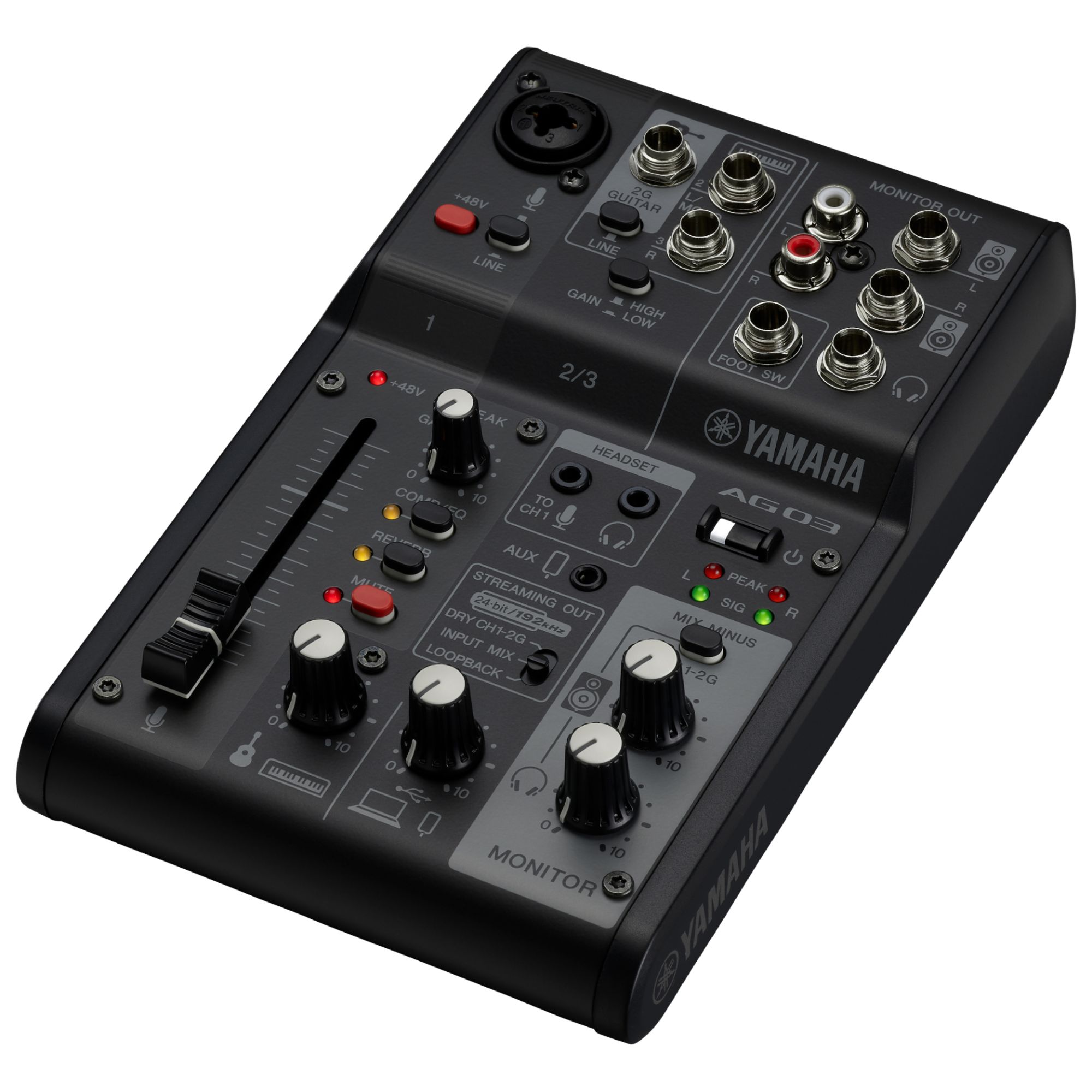 Console de mixage Yamaha AG03MK2B