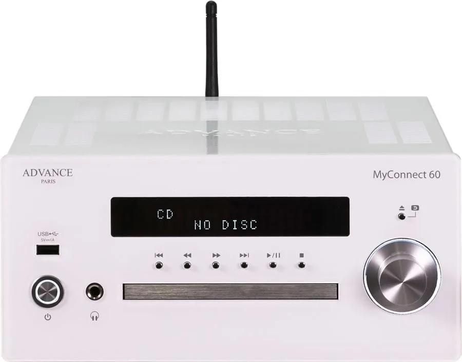 Advance Paris My Connect 60 Hi-Fi Amplifier - White