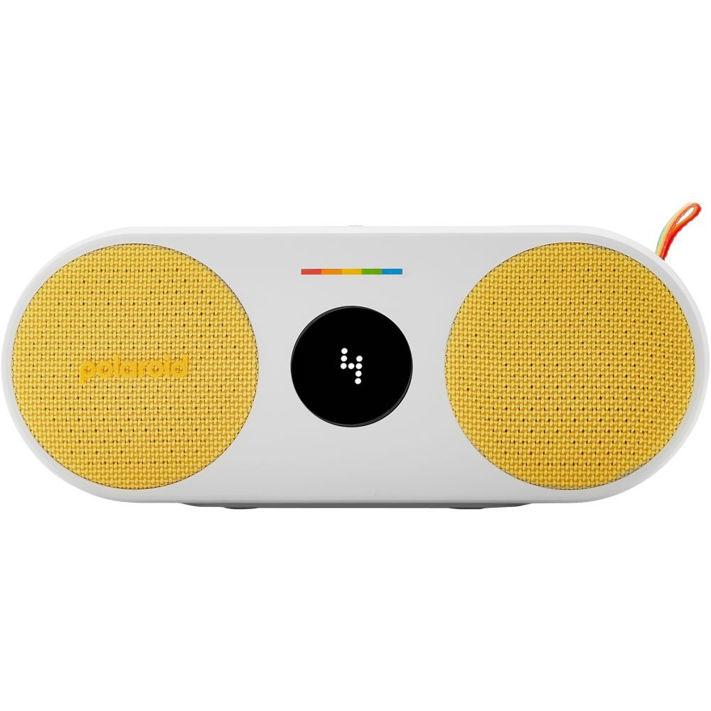 Altavoz Bluetooth Polaroid Music Player 2 amarillo y blanco