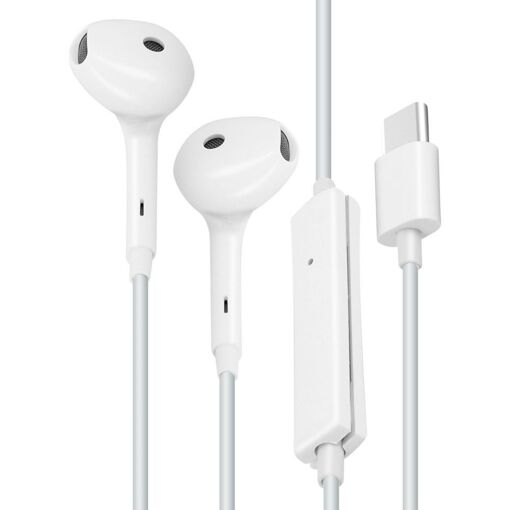 Auriculares Oppo con cable USB-C Multifuncionales, Blanco