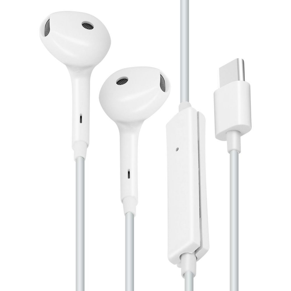 Oppo Wired USB-C Earphones - Multifunction, White