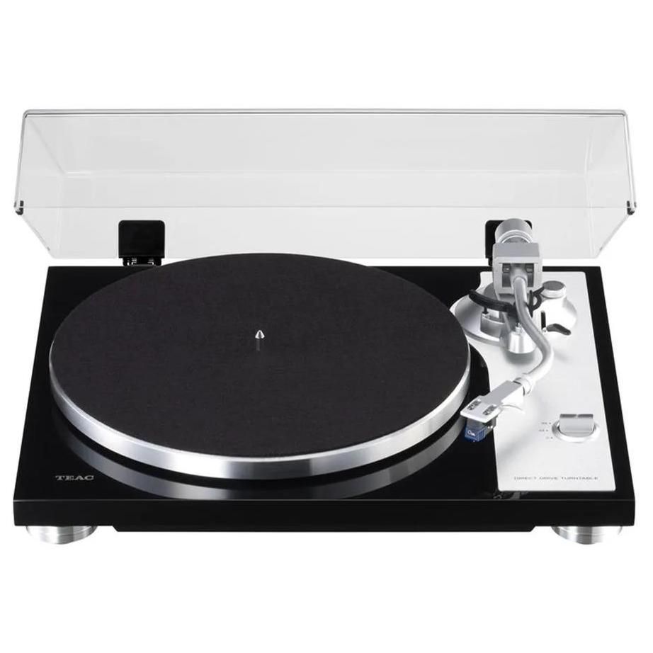 Platina de vinilo TEAC TN-4D-SE de accionamiento directo - Negra