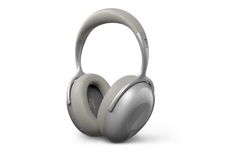 KEF MU7 Wireless Over-Ear Headphone with Noise Cancellation - Silver Grey
