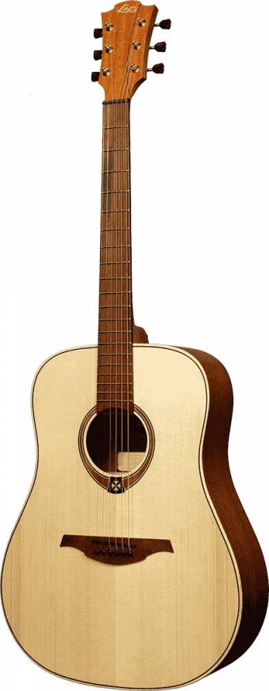 Lâg TL70D-NAT Tramontane - Left-Handed Dreadnought Acoustic Guitar