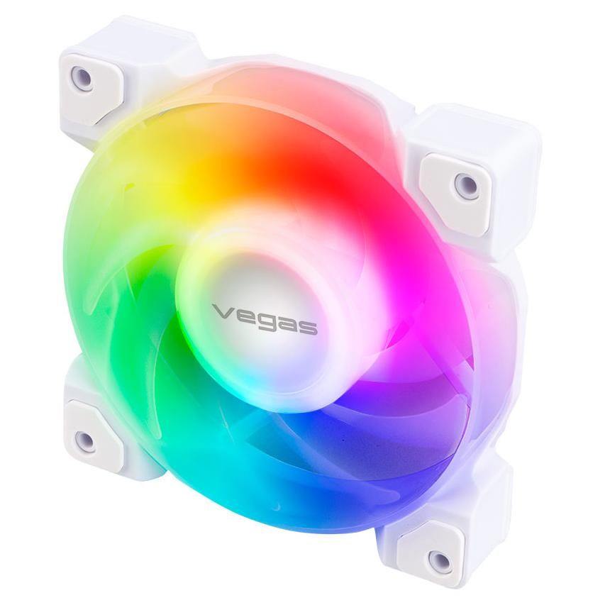 Akasa VEGAS A12 PC Case Fan, 12cm White