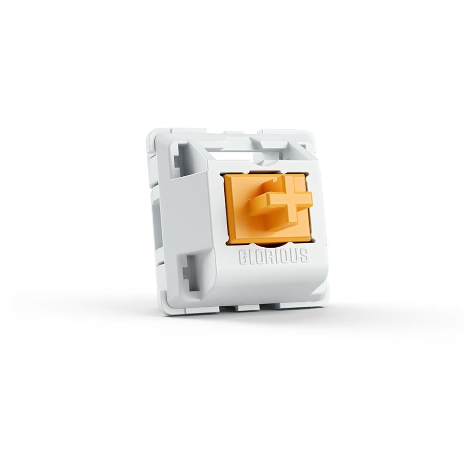 Glorious Gaming Panda, Orange and White, 36 Pieces